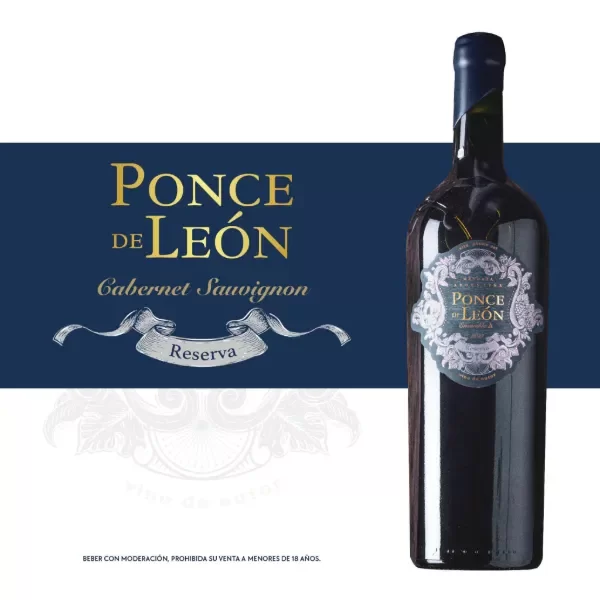 Producto - Ponce de Leon Cabernet Sauvignon 2022