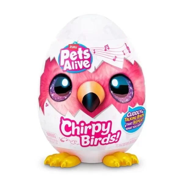 Producto - Pets Alive Huevo Sorpresa Interactivo 23cm Chirpy Birds