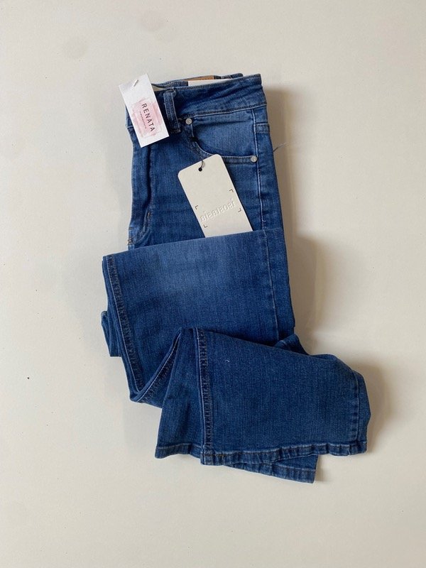 Producto - Jean wide elastizado azul