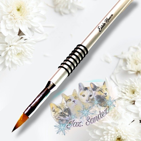 Producto - PINCEL ACRILICO SINTETICO 3D STILO METAL