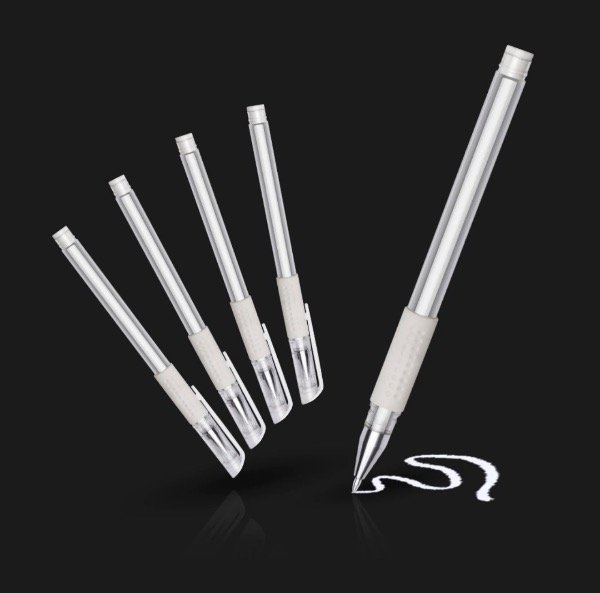 Producto - Lapicera blanca para marcación de cejas