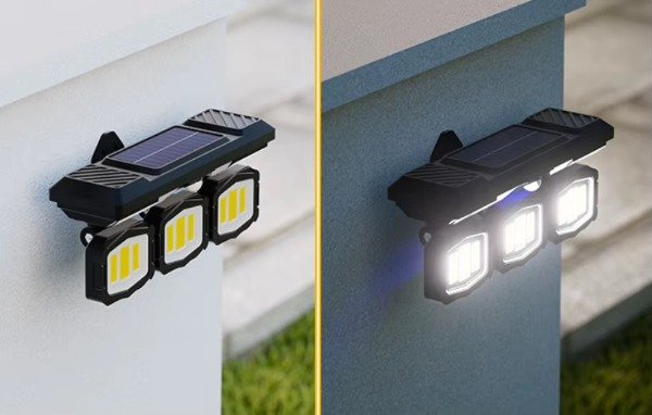 Producto - 6703 Lampara Solar Reflector Luz Fria Con Sensor Y Carga USB 20W - 3