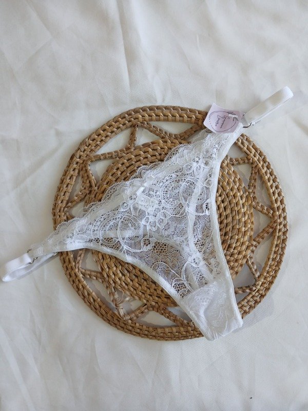 Producto - Regulable encaje blanca T.U