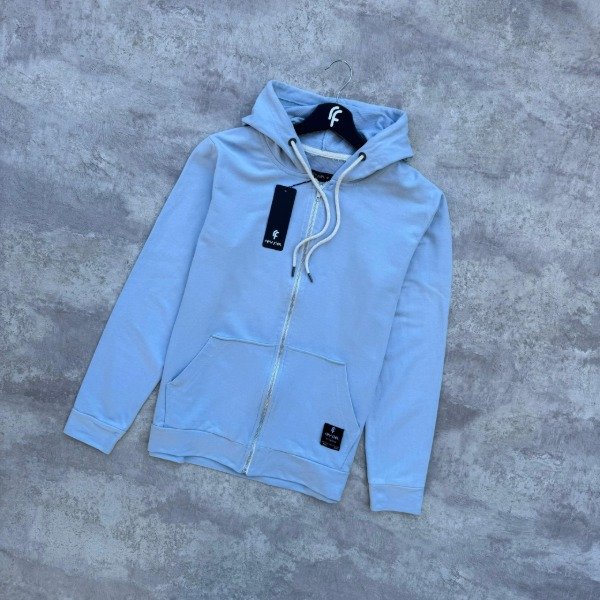 Producto - CAMPERA RUSTICA - CELESTE