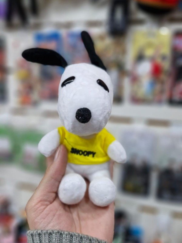 Producto - SNOOPY - LLAVERO PELUCHE REMERA AMARILLA