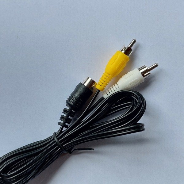 Producto - Cable AV 3-pines compatible con Sega Megadrive, Genesis, clones.