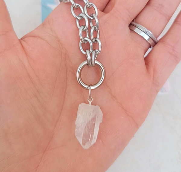 Producto - Collar Cuarzo Blanco