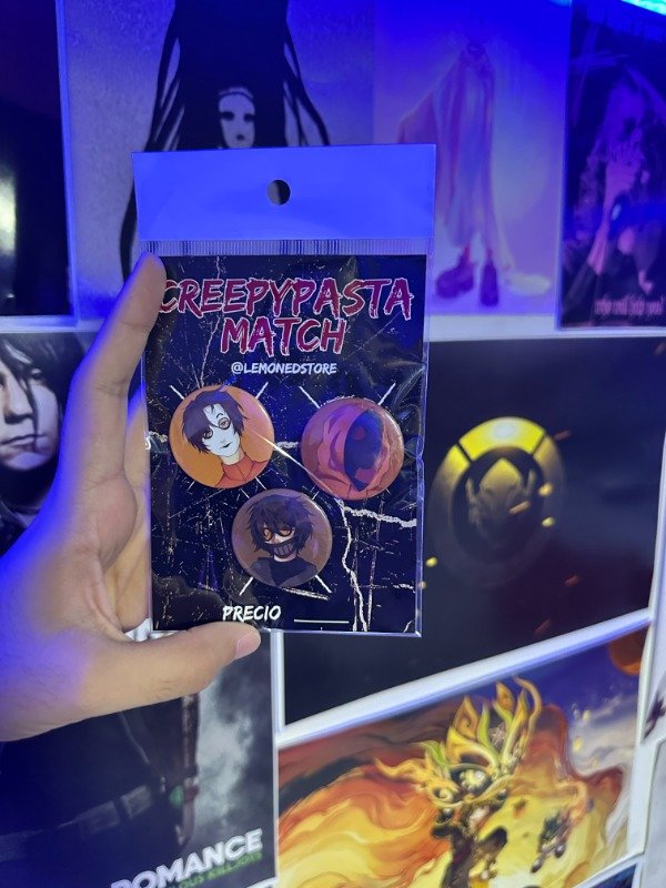 Producto - Pack Match Creepypastas x3