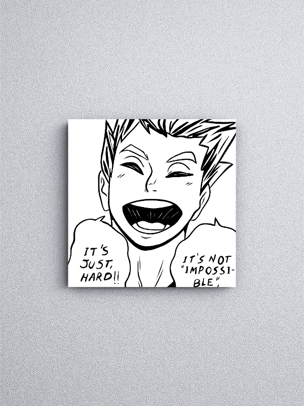 Producto - Cuadro Kotaro Bokuto -Haikyu!- (12x12cm)