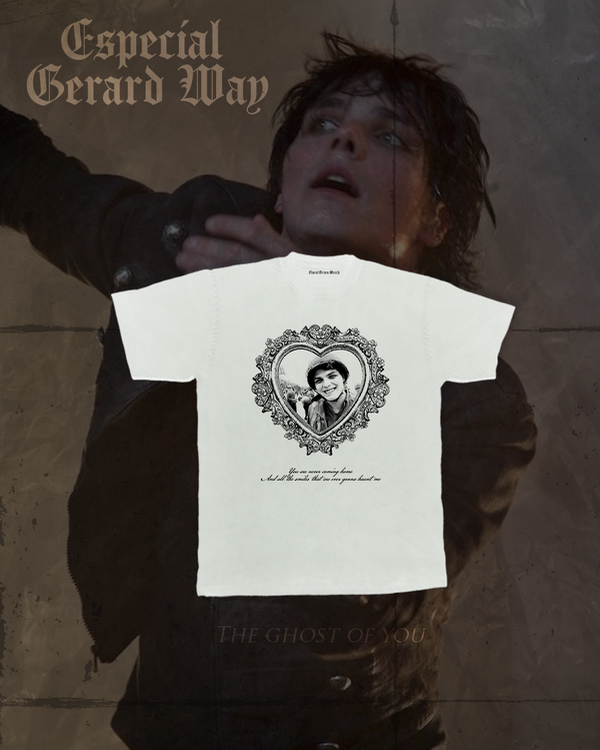 Producto - Remera blanca Gerard Way The ghost of You