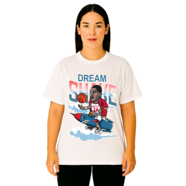 Producto - Remera Oversize Unisex ClipArt Hakeem Olajuwon