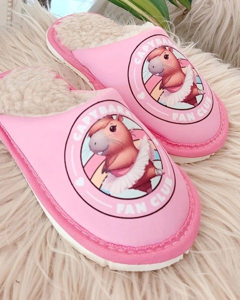 Producto - Pantus con piel Capibara Rosa
