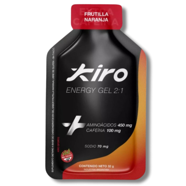 Producto - Gel Kiro Energy 100mg. Cafeína.
