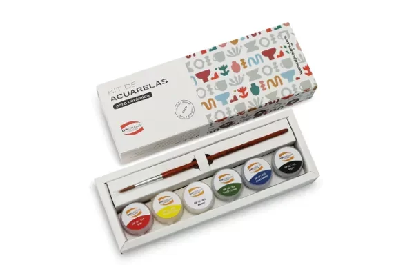 Producto - Kit Acuarelas para Cerámica - 0