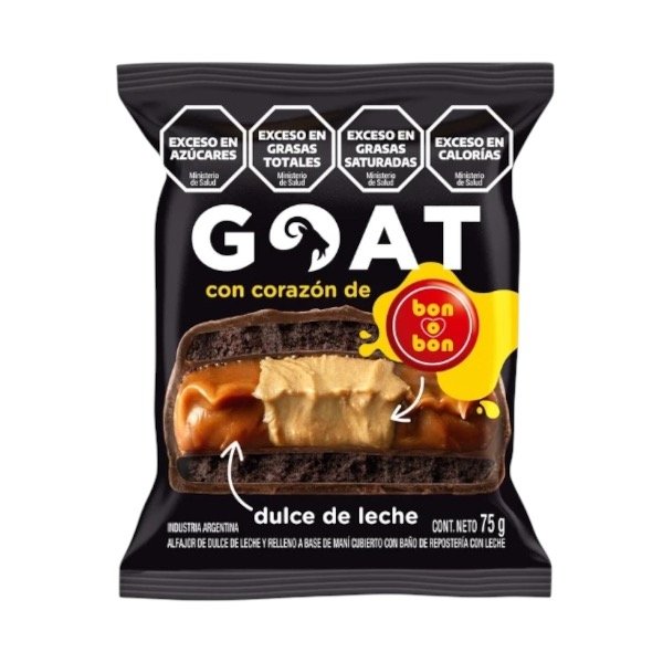 Producto - Alfajor GOAT Corazon de Bon o Bon 75g