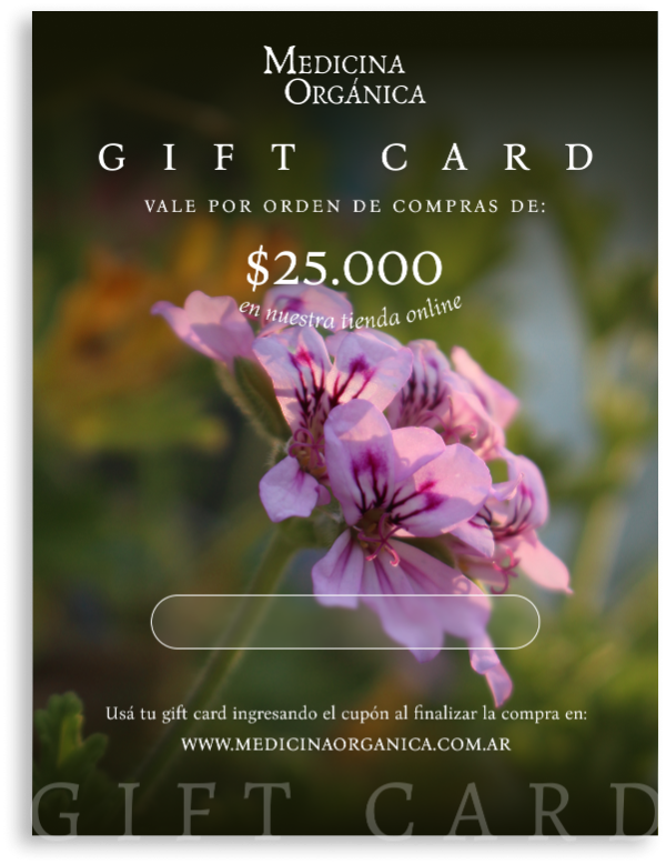 Producto - GIFT CARD 25