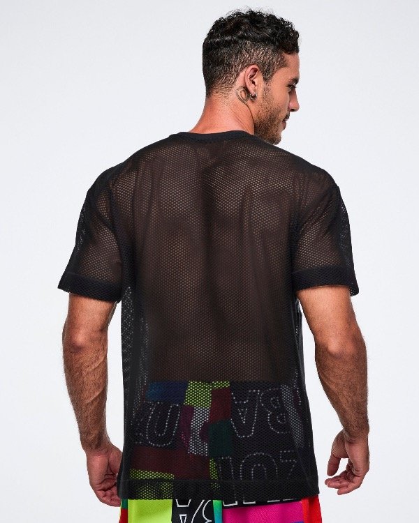 Producto - Zumba Worldwide Boxy Mesh Top - 4