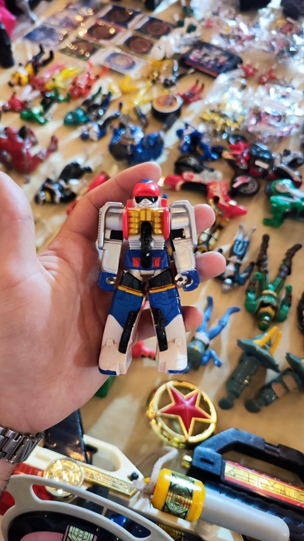 Producto - Ranger Omega Mini Megazord 10 Cm Power Rangers SPD - 0