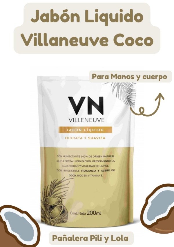 Producto - -Jabón Líquido villaneuve