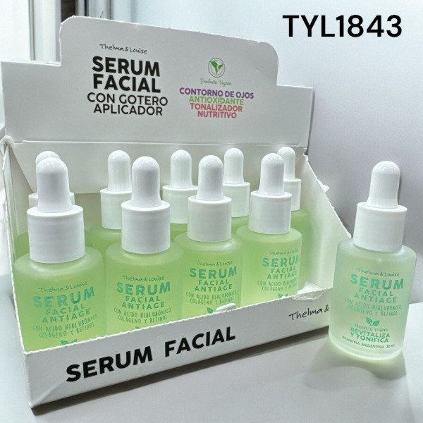Producto - SERUM FACIAL ANTIOXIDANTE CON ACIDO HIALURONICO