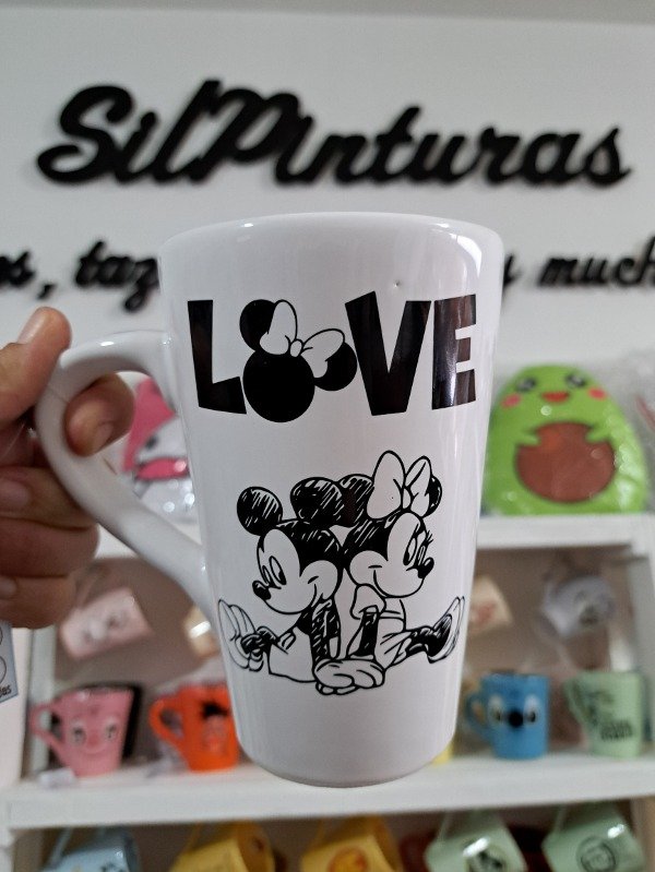 Producto - Taza choco alta Mickey - Minnie