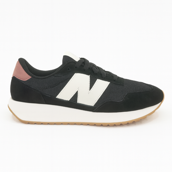 Producto - New Balance 237 negro, blanco y rosa