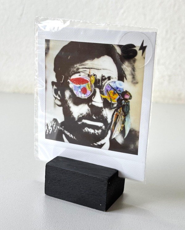 Producto - Polaroid Mirada + Base de madera