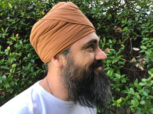 Producto - Turbante canela