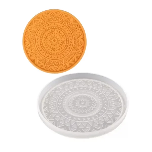 Producto - Posa Vasos Mandala Circular Chico - 0