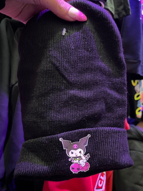 Producto - Gorro lana Kuromi negro
