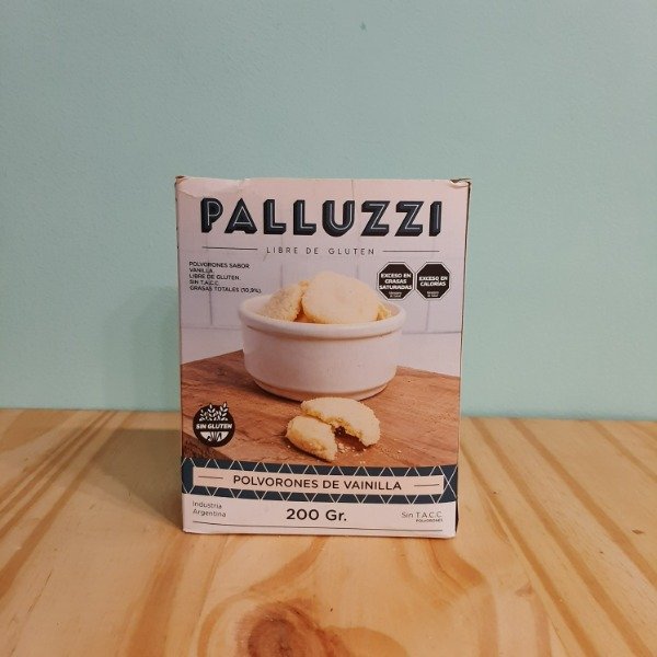 Producto - Polvorones de vainilla - PALLUZZI