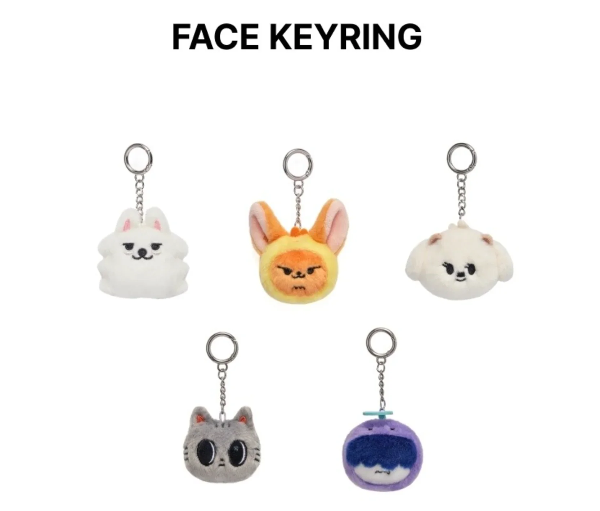 Producto - TXT - PPULBATU FACE KEYRING ORIGINAL