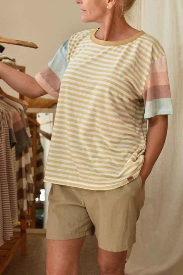 Producto - Remera Zero Waste - Beige