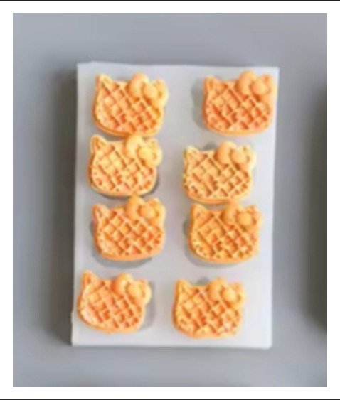 Producto - Molde mini galletitas con cara de Kitty