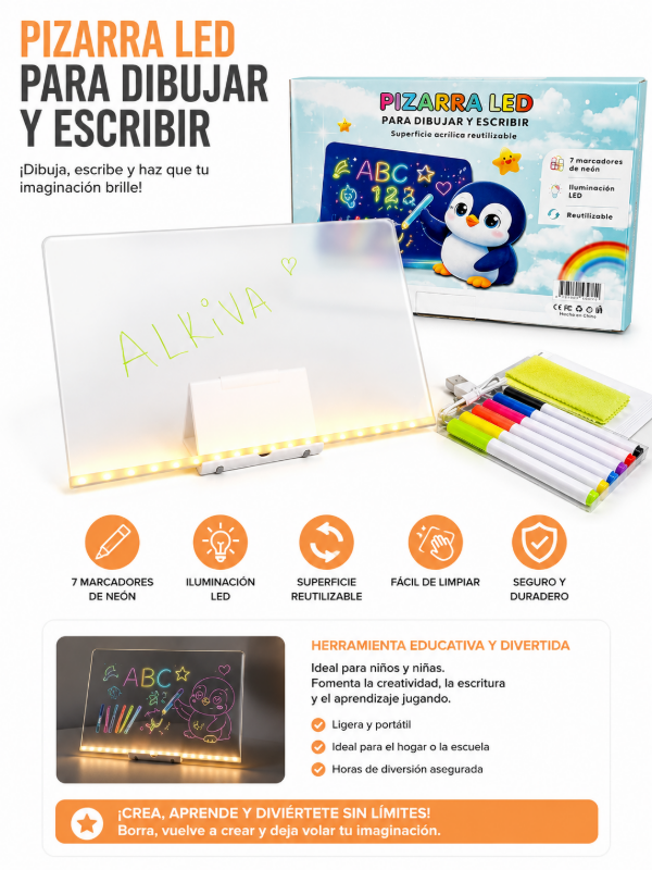 Producto - Pizarra led