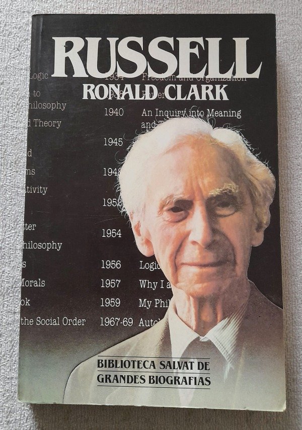 Producto - Russell - Ronald Clark - Grandes Biografías Salvat #22