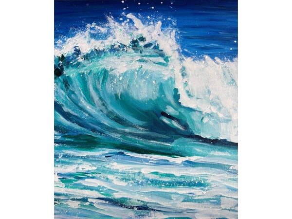 Producto - Obra OLAS 8 Díptico 40x30 40x30 cm - 3