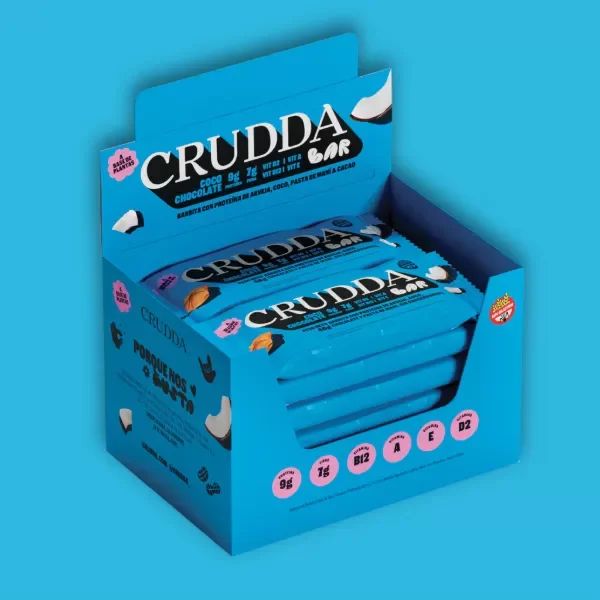 Producto - BARRAS CRUDDA PROTEICA COCO X 40 GRS X 10UNI