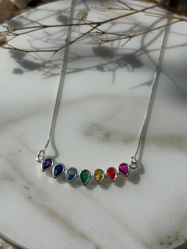 Producto - Collar 7 chakras cubic - 0
