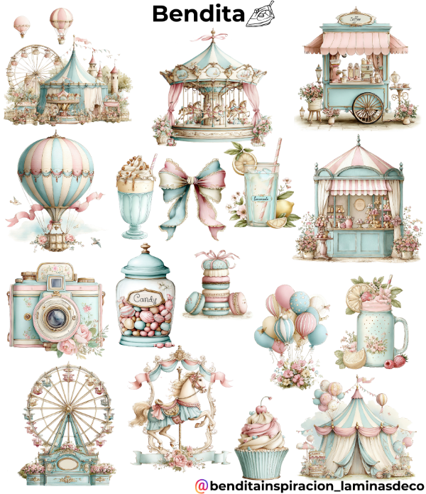 Producto - Bendita Plancha Parque de diversiones