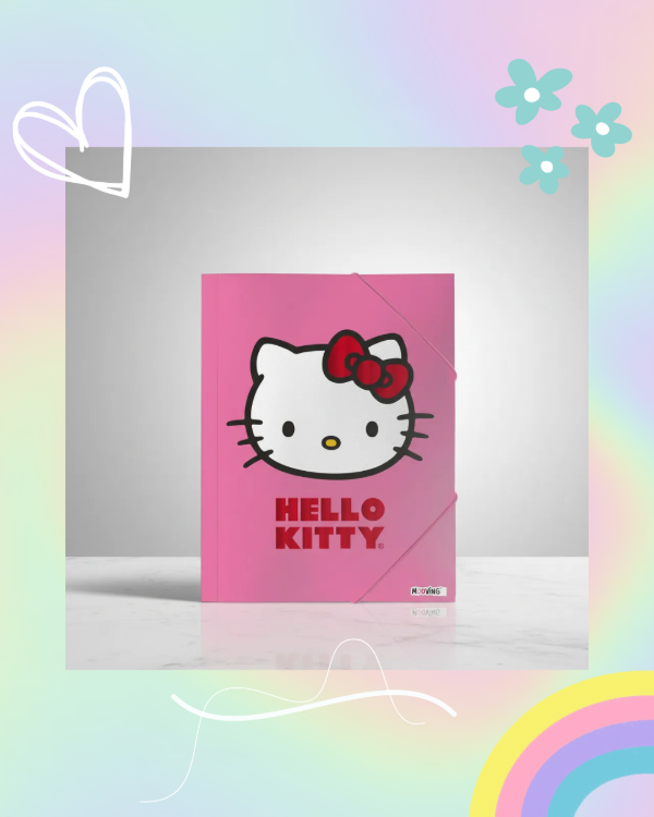Producto - Carpeta Oficio 3 Solapas Hello Kitty - Mooving