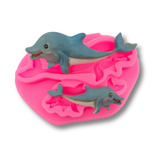 Producto - Molde de silicona Delfines - 2