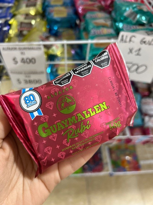 Producto - ALFAJOR GUAYMALLEN RUBI