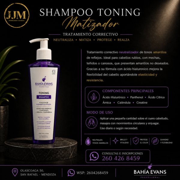 Producto - SHAMPOO MATIZADOR