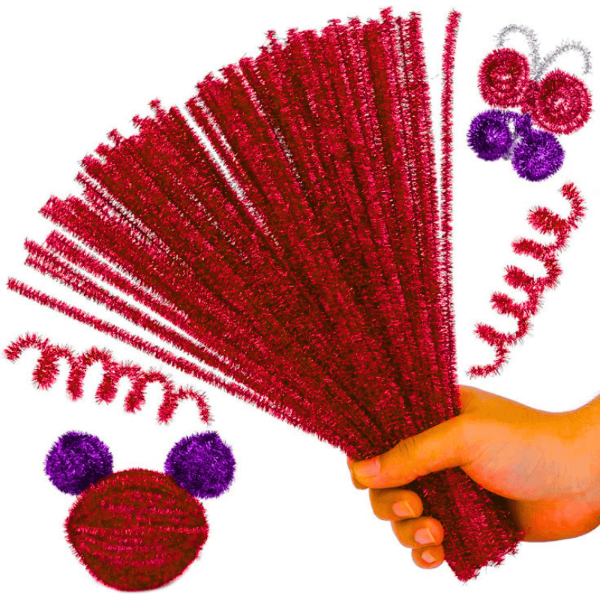 Producto - limpiapipas de lurex x100 unidades