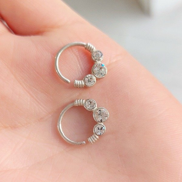 Producto - Aro pearcing solitario
