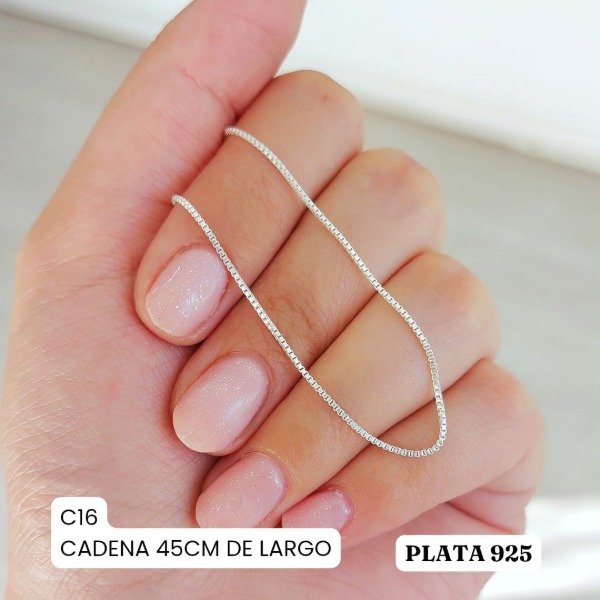 Producto - Cadena Veneciana gruesa 45 cm