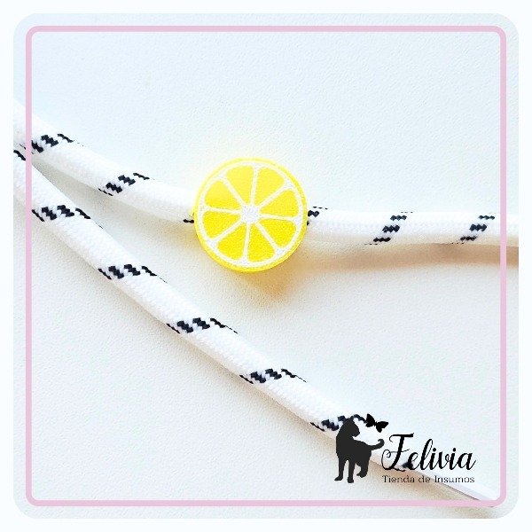 Producto - Charm 3D x 5u. Limón - 0