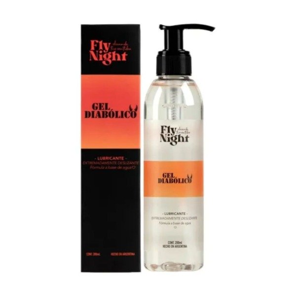 Producto - Gel Diabólico Fly Night Lubricante Anal Ultra Deslizante 200ml
