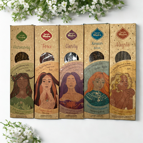 Producto - Sahumerios Elementos Sagrada Madre x6u